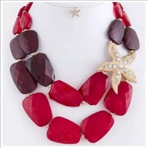 Stunning statement necklace & earrings
